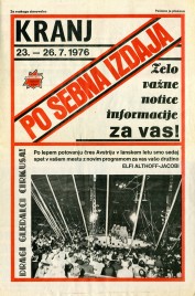 Österreichischer National Circus Elfi Althoff-Jacobi Circus Ticket - 1976