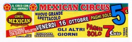 Mexican Circus Circus Ticket - 2015