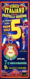 Circo Italiano Circus Ticket - 2019